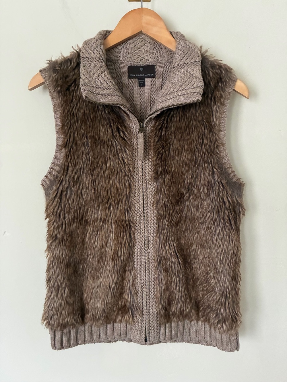 Fenn Wright Manson minimalist Tan Knit Sweater